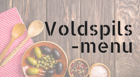 Voldspilsmenu